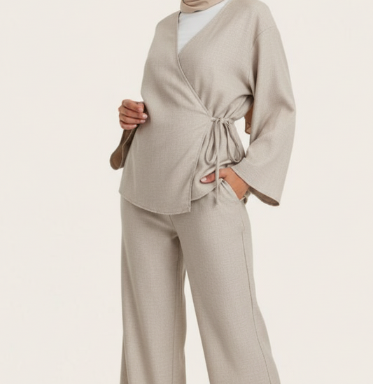 The Everyday Wrap Blouse