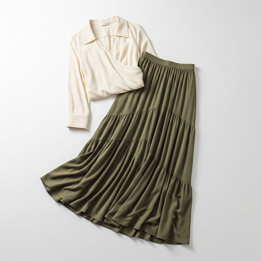 Cream & Olive outfit